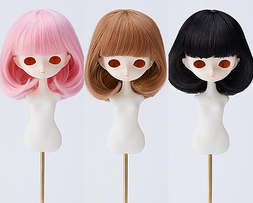 Harmonia bloom Wig Series: Natural Bob (Pink/Brown/Black)