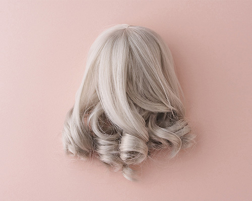 Harmonia Series Original Wig (One Curl/Ash Gray)